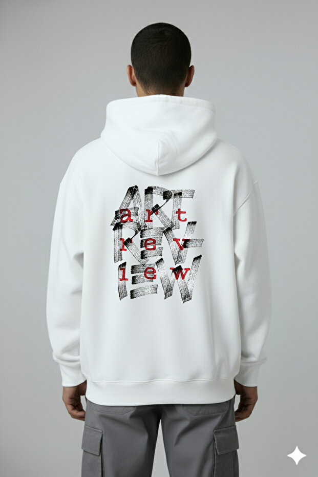 سترة رياضية كبيرة الحجم للجنسين من Art Review Arka Print