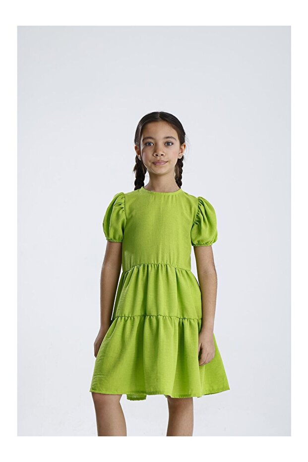 Basic Düz Elbise - 1