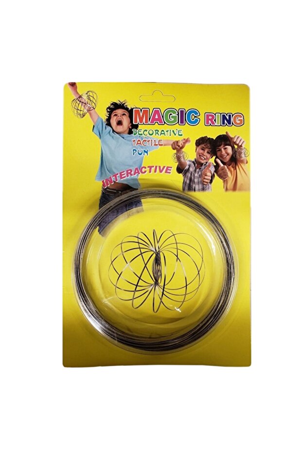 Inel magic 3D din argint - 2