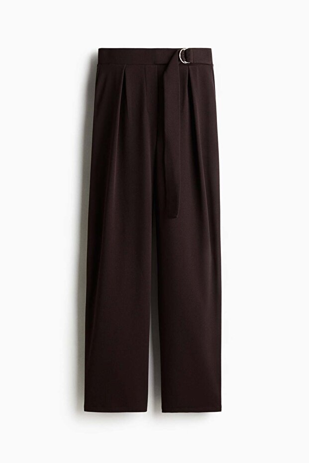 Belted trousers