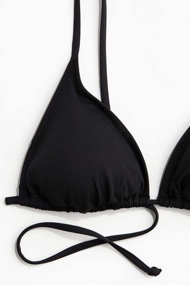 الجزء العلوي من بيكيني مثلث مبطن - 4