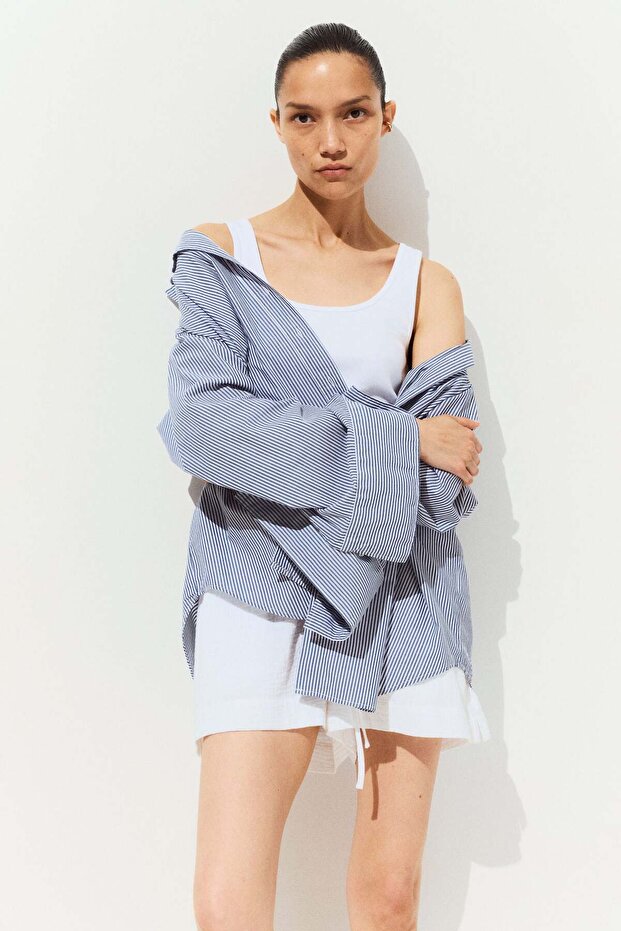 شورت موسلين برباط من MAMA - 7