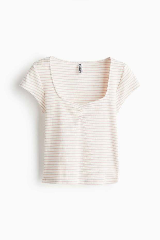 Ribbed T-shirt