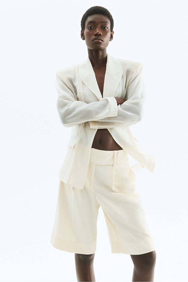 Jersey Bermuda shorts