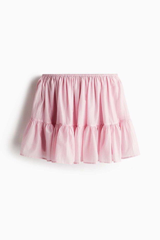 تنورة قصيرة مكشكشة - 6