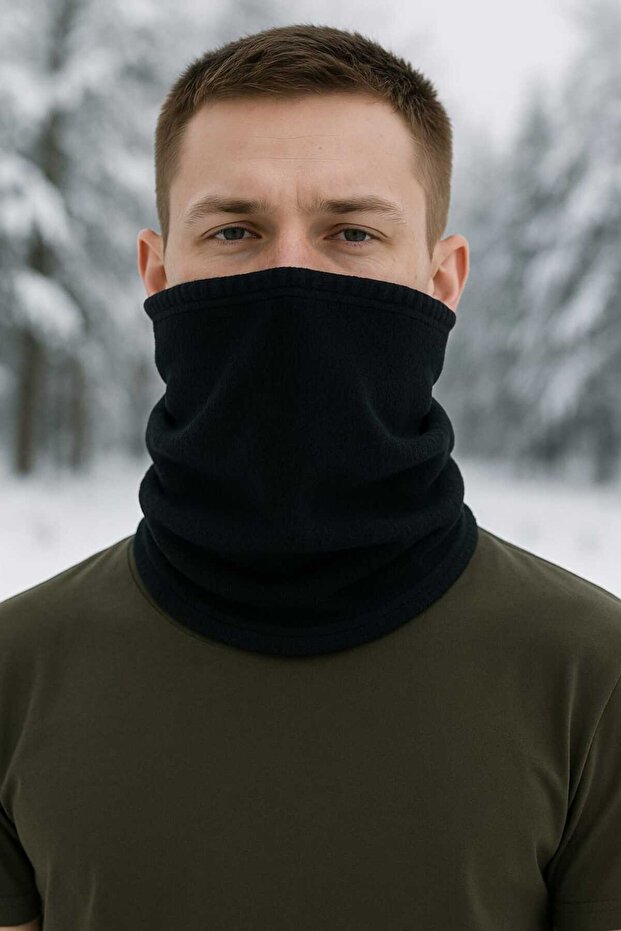 طوق الرقبة قبعة صغيرة من الصوف - 2