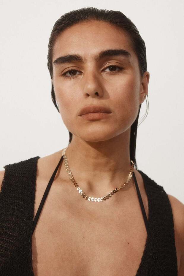 Heart-chain necklace
