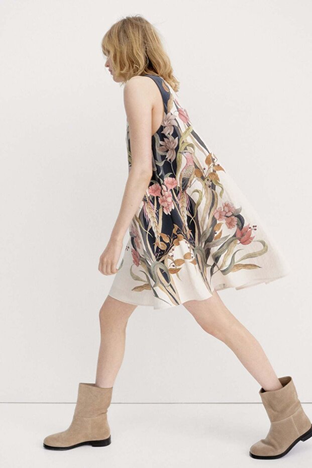 فستان مطبوع - 3