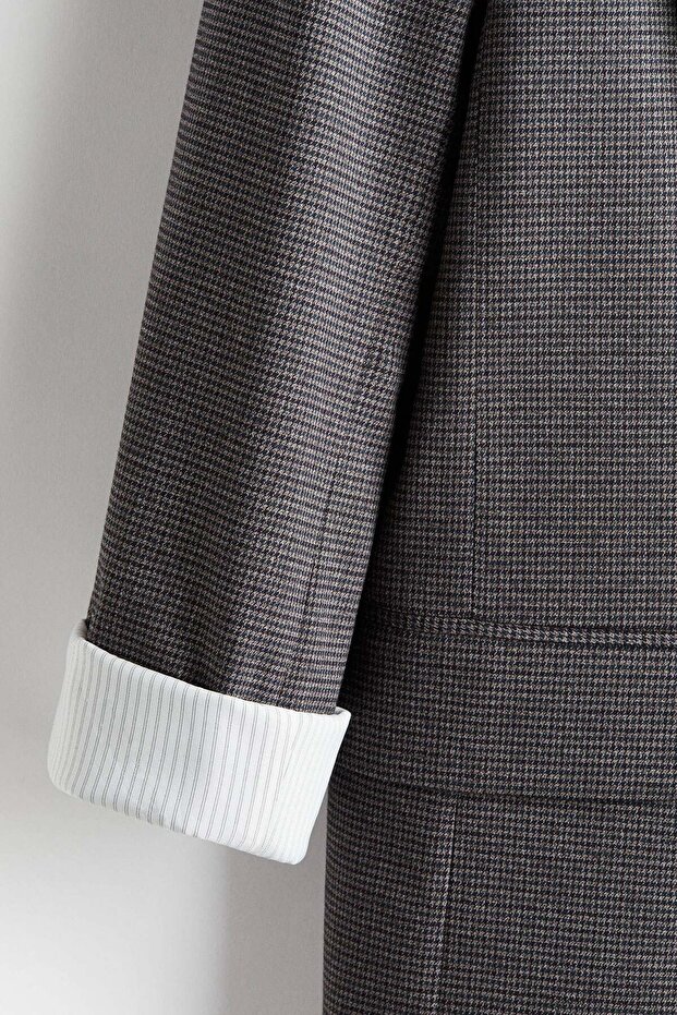 Lyocell-blend blazer - 7