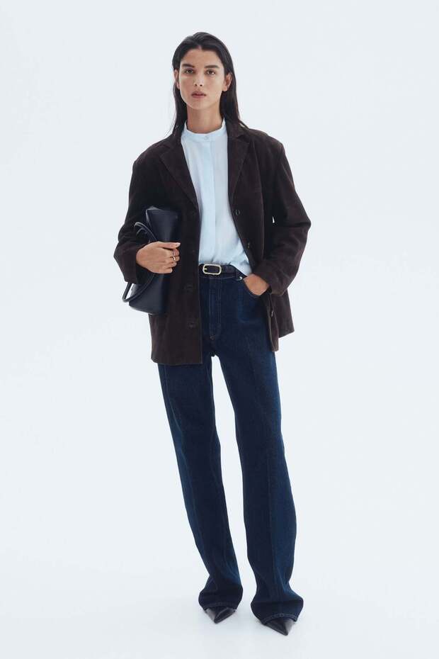 بلوزة بأكمام منفوخة - 1