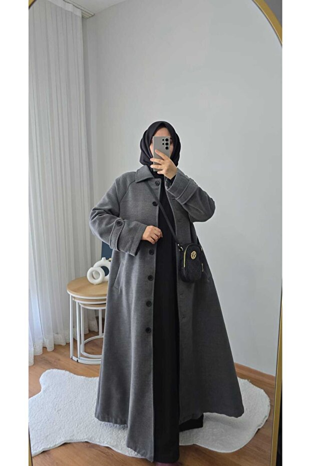 Retro Premium kaşe kaban - 2