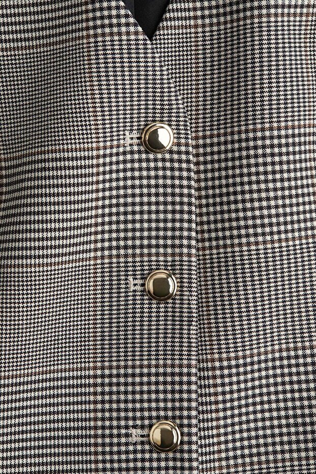 V-neck waistcoat - 3