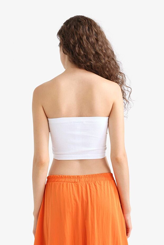 Fitted Seamless Straplez Bluz F9409AX25HS - 6