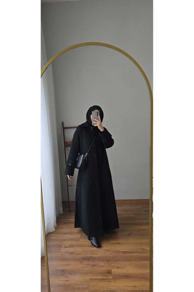 Retro Premium kaşe kaban - 1