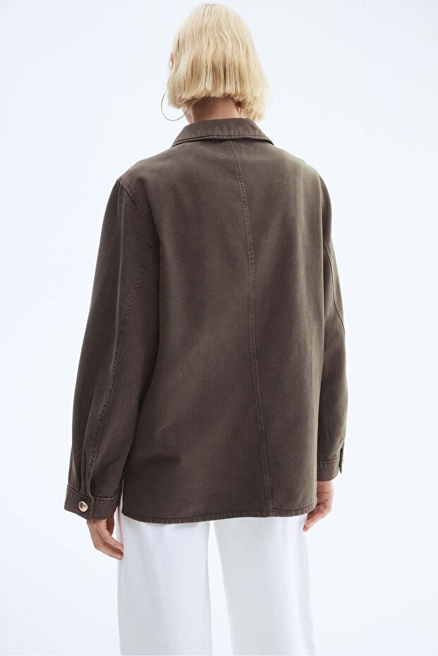 سترة عملية من قماش التويل - 2