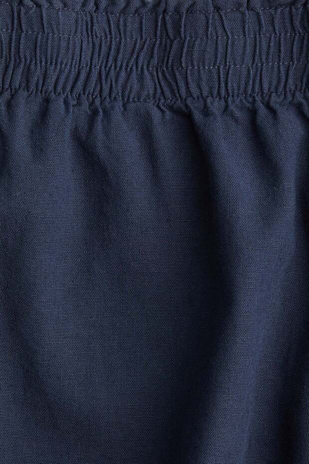 شورت من مزيج الكتان - 4