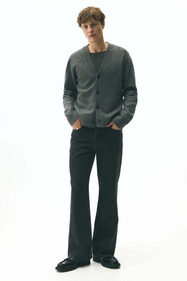 كارديجان ممشط بقصّة عادية - 4