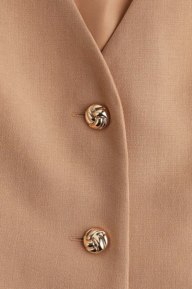 فستان بأزرار أمامية - 4