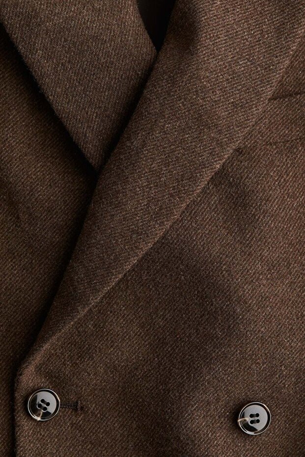 سترة قصة مريحة بأزرار على الجهتين - 7