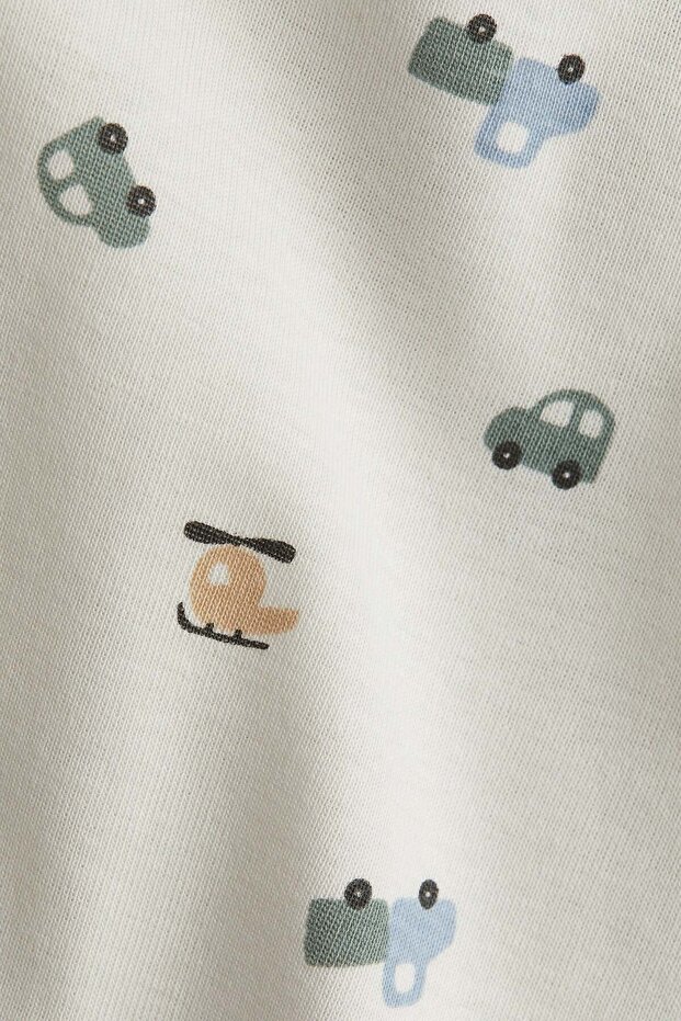 طقم مكون من قطعتين من البدلات ذات الأكمام الطويلة - 1