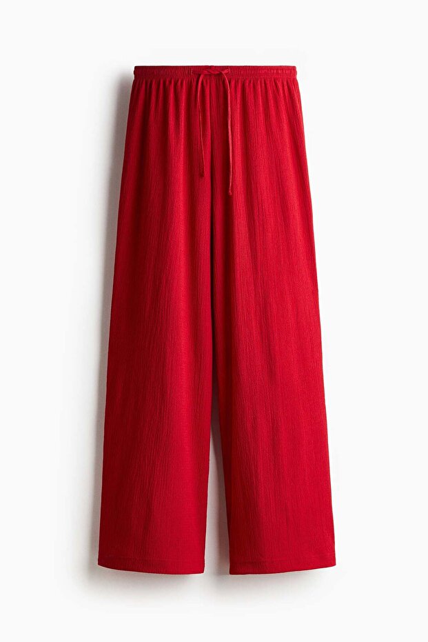 Wide pull-on trousers