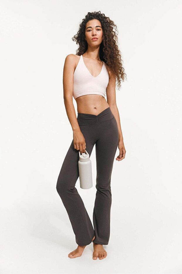 Flared yoga leggings with SoftMove™ Lycra®