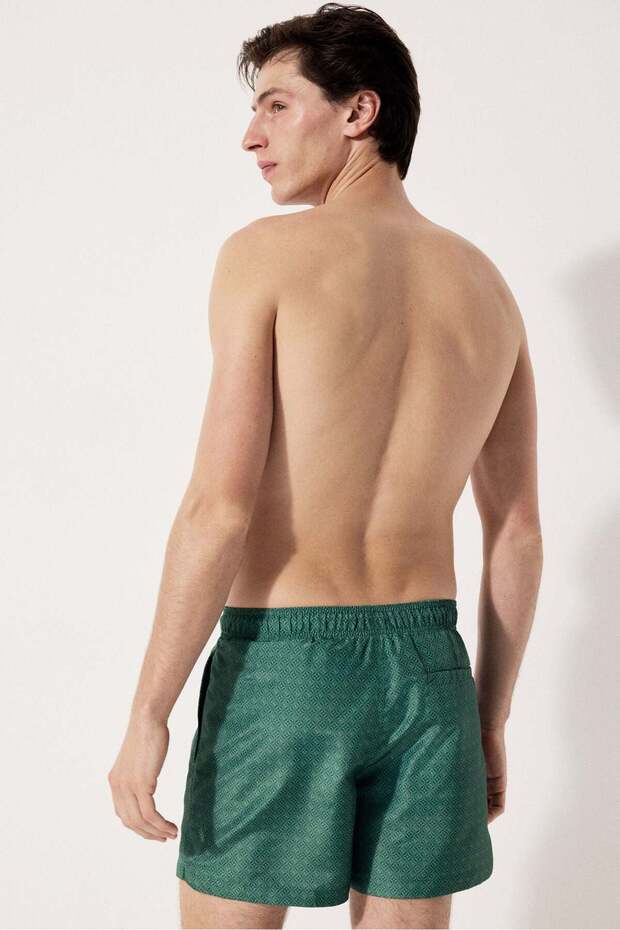 شورت سباحة منقوش - 5