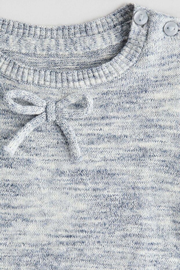 بلوزة محبوكة بشكل جيد - 2