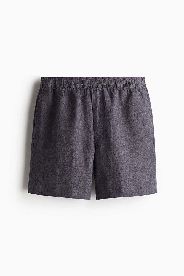 Regular Fit Linen shorts