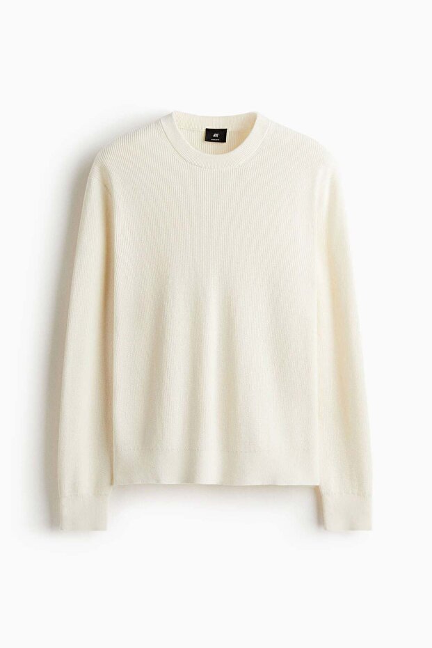 Regular Fit Rib-knit jumper
