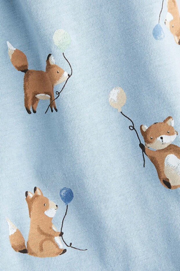 بدلة نوم منقوشة - 1