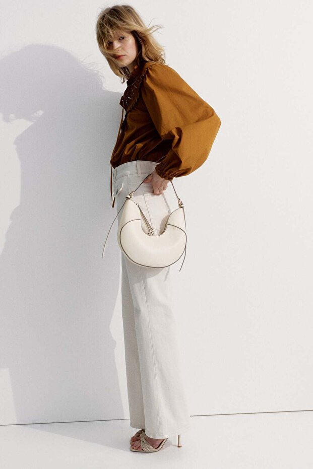 بنطال جينز واسع الساق - 2