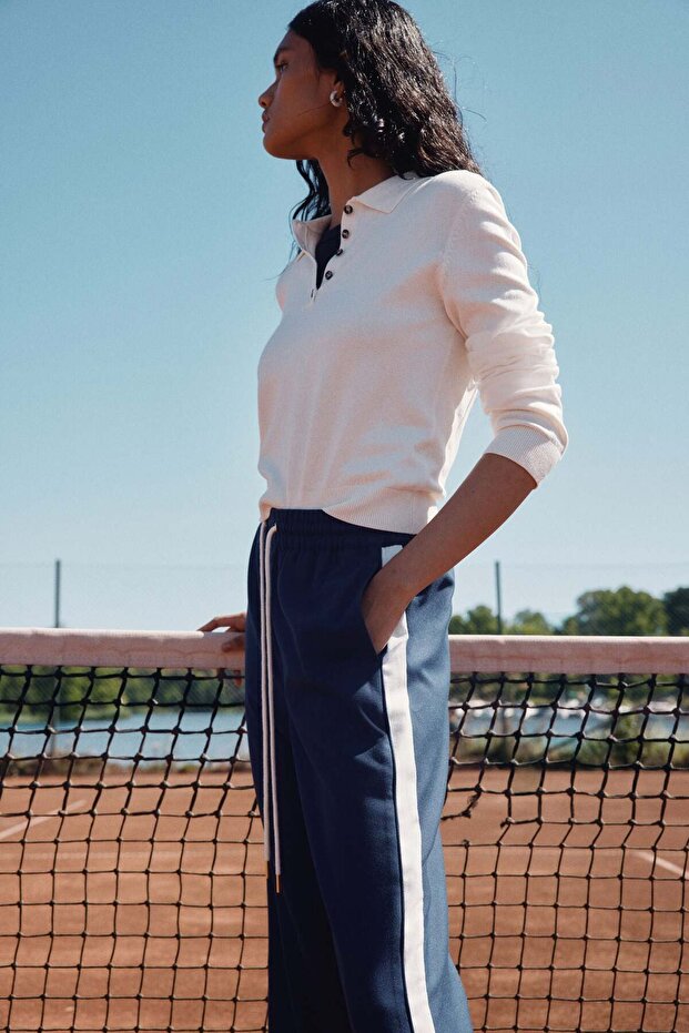 بنطلون واسع برباط - 6