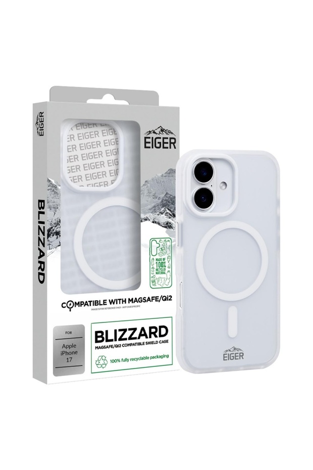 Husa Blizzard Magsafe GRS iPhone 17 Alb - 1