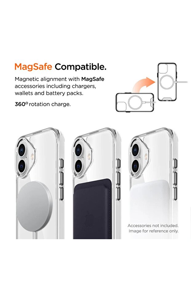 Husa Glacier Magsafe Case iPhone 16 Clear - 3