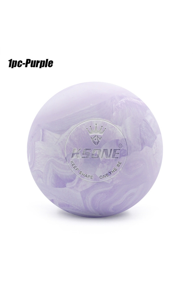 Purple One Piece Yoga Massage Ball Fascia Ball Solid Ball Mixed Color Muscle Relaxation Ball For ..