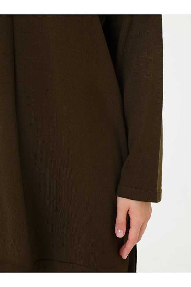 Triko Basic Tunik & Pantolon Takım - Haki - - 6