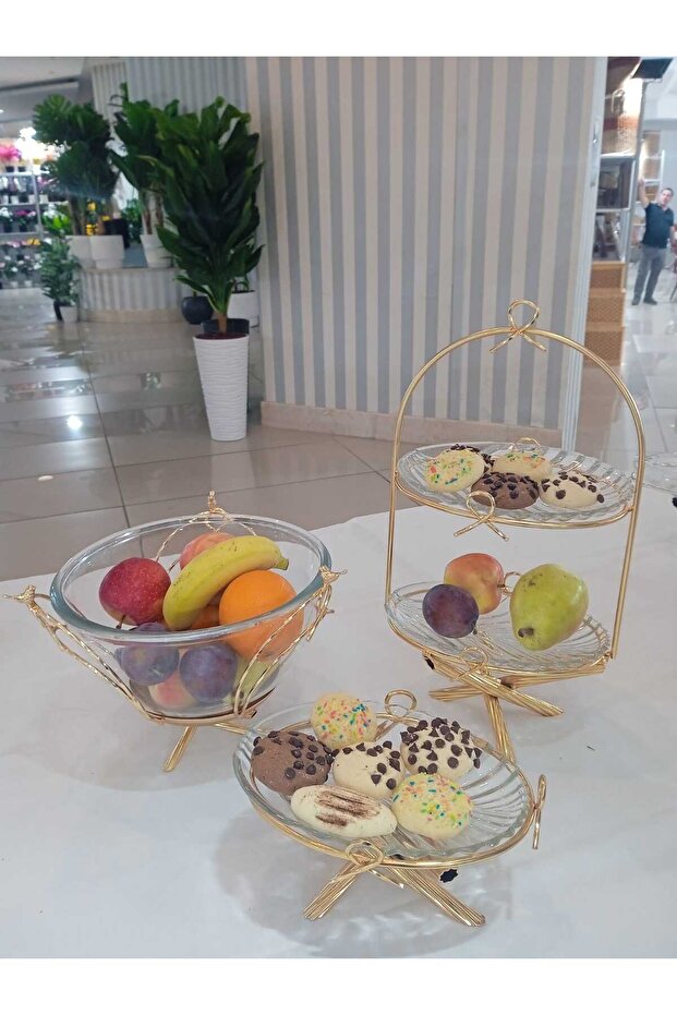 FİYONK 3 LÜ CAM SOFRA SET - 1