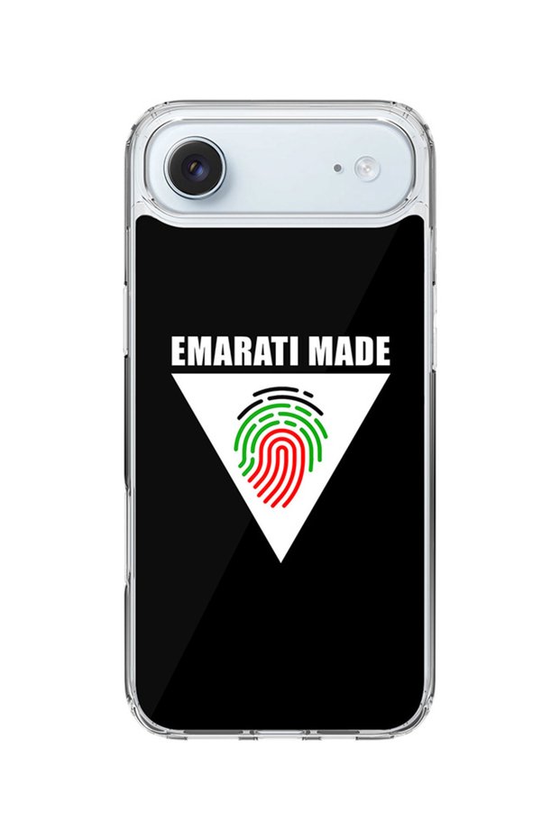 Classic Clear MagSafe Case for iPhone Air , Hybrid Soft Transparent Cover - Emarati Made Triangle