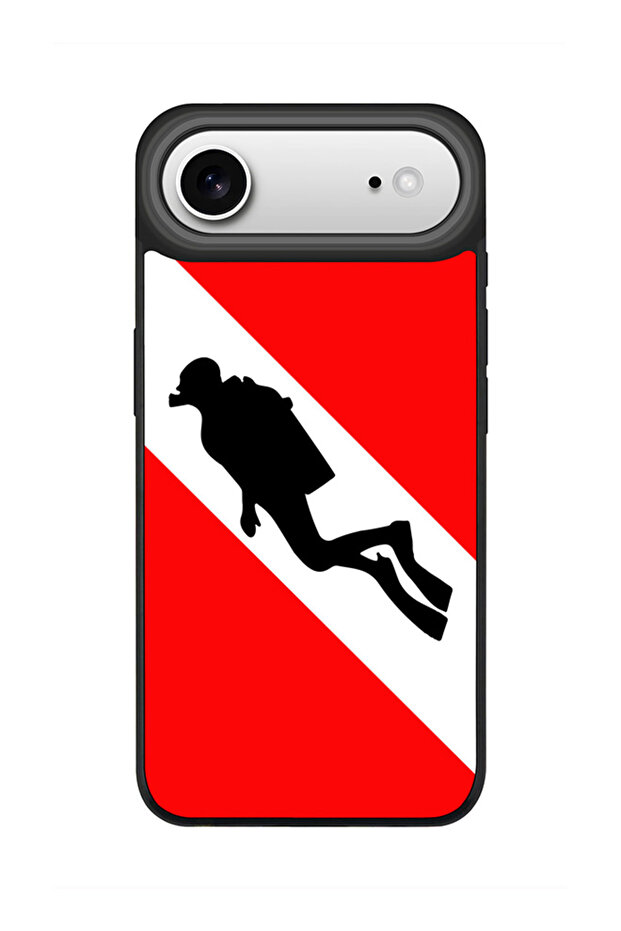 iPhone Air Case, [Compatible with MagSafe] Slim Magnetic cover Phone Case iPhone Air -Diver Flag