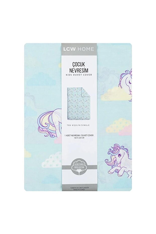 Desenli Pamuklu Çocuk Nevresim (S3) - 4