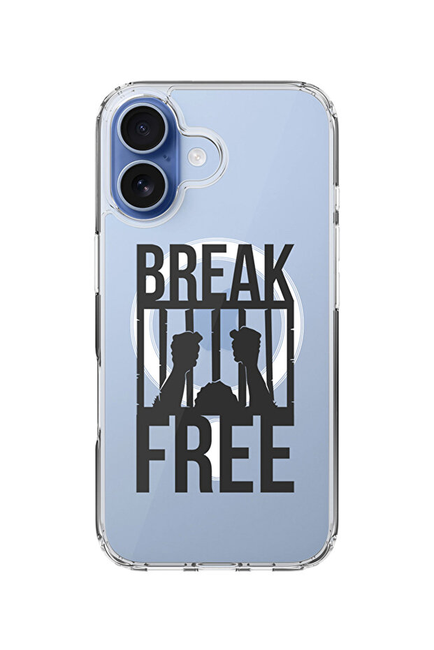 Classic Clear MagSafe Case for iPhone 17 , Hybrid Soft Case Flexible Transparent Cover - Break Free