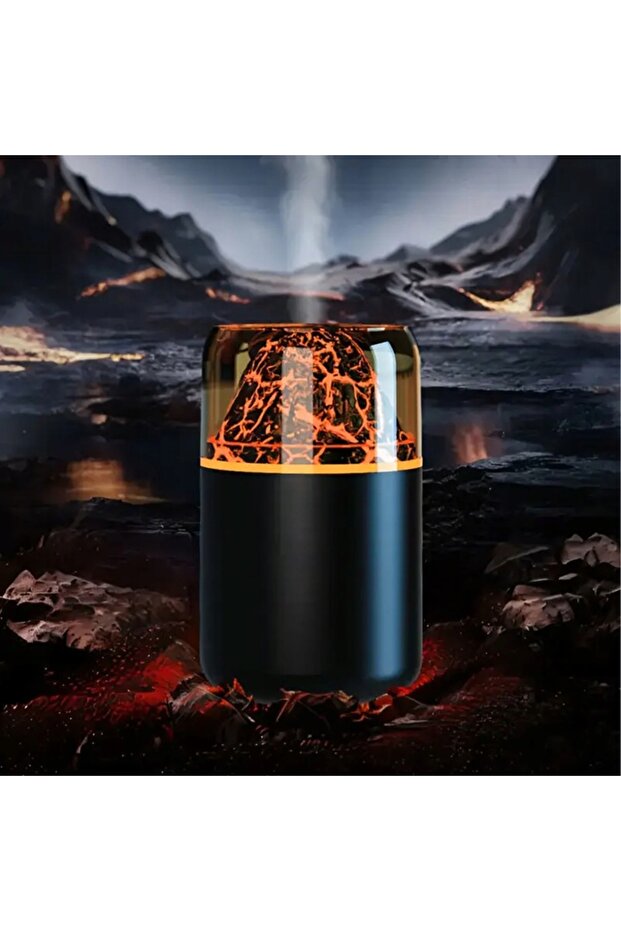 Aroma diffuser with RGB LED, volcano effect, 2 operating modes, 180 ml tank, USB, 120 x 65 mm - 8