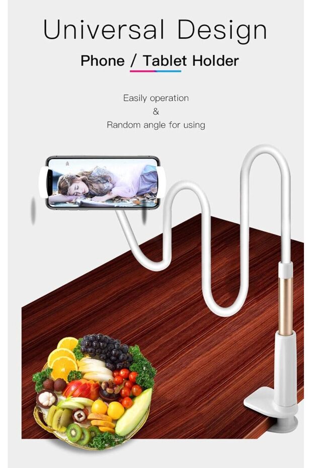 C37 Adjustable Multifunctional Smart Holder for Tablets & Smartphones