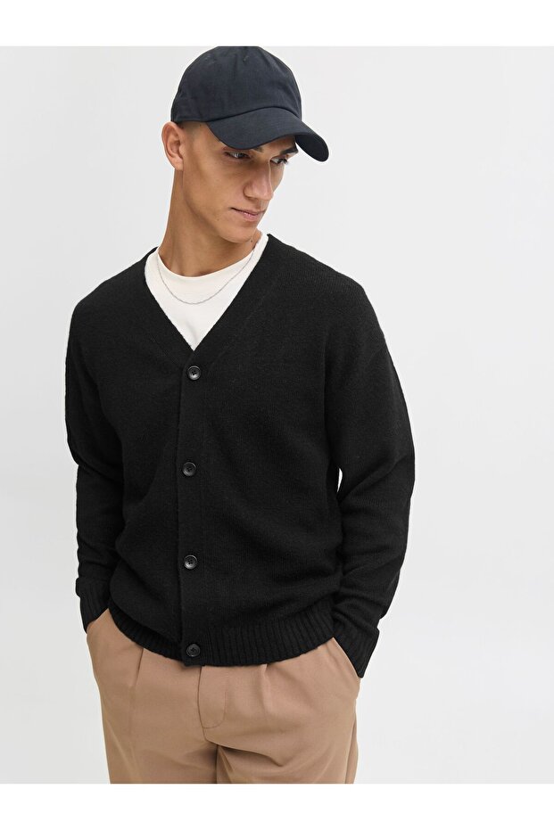 Strickjacke Einfarbig Strickjacke - 7