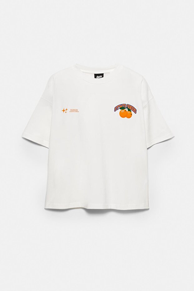 STWD grafikli t-shirt - 7