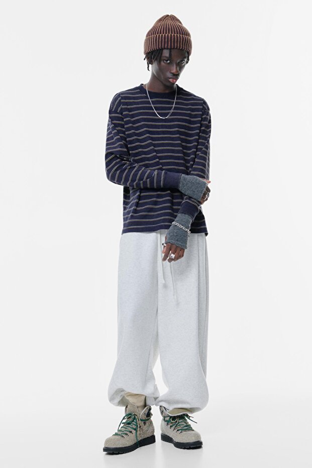 STWD çizgili t-shirt - 2