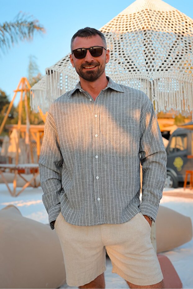 Linea Siyah Gömlek - 6