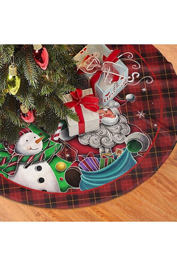Christmas Tree Mat, Flippy, Model 5, 90cm, Multicolor - 5