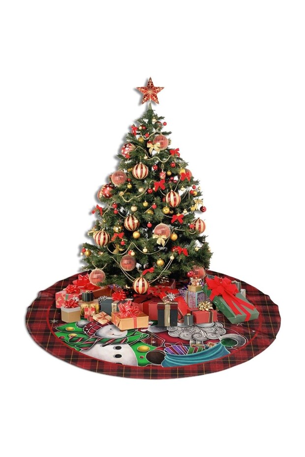 Christmas Tree Mat, Flippy, Model 5, 90cm, Multicolor - 3